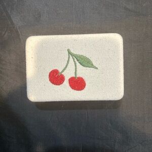 Small Jewelry Gift Box Cherry Theme Design